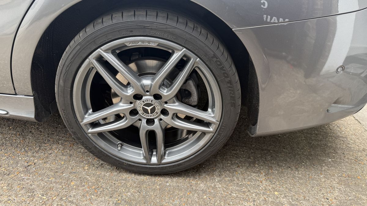 AMG grey diamond cut